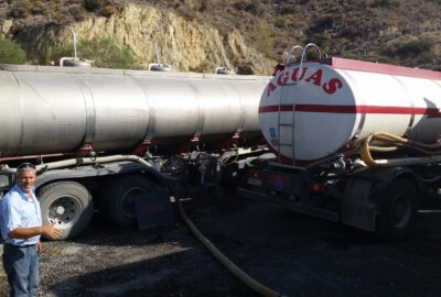 flota vehículos empresa aguas de servilillos 13