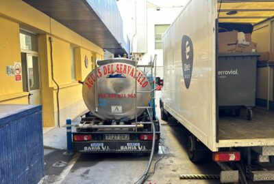 trabajo camión cisterna